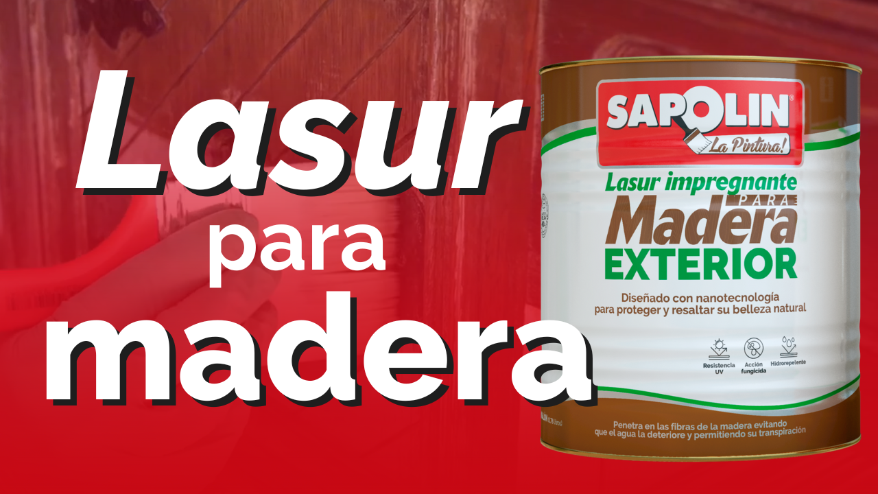 🔴 LASUR EL NUEVO IMPREGNANTE PARA MADERAS